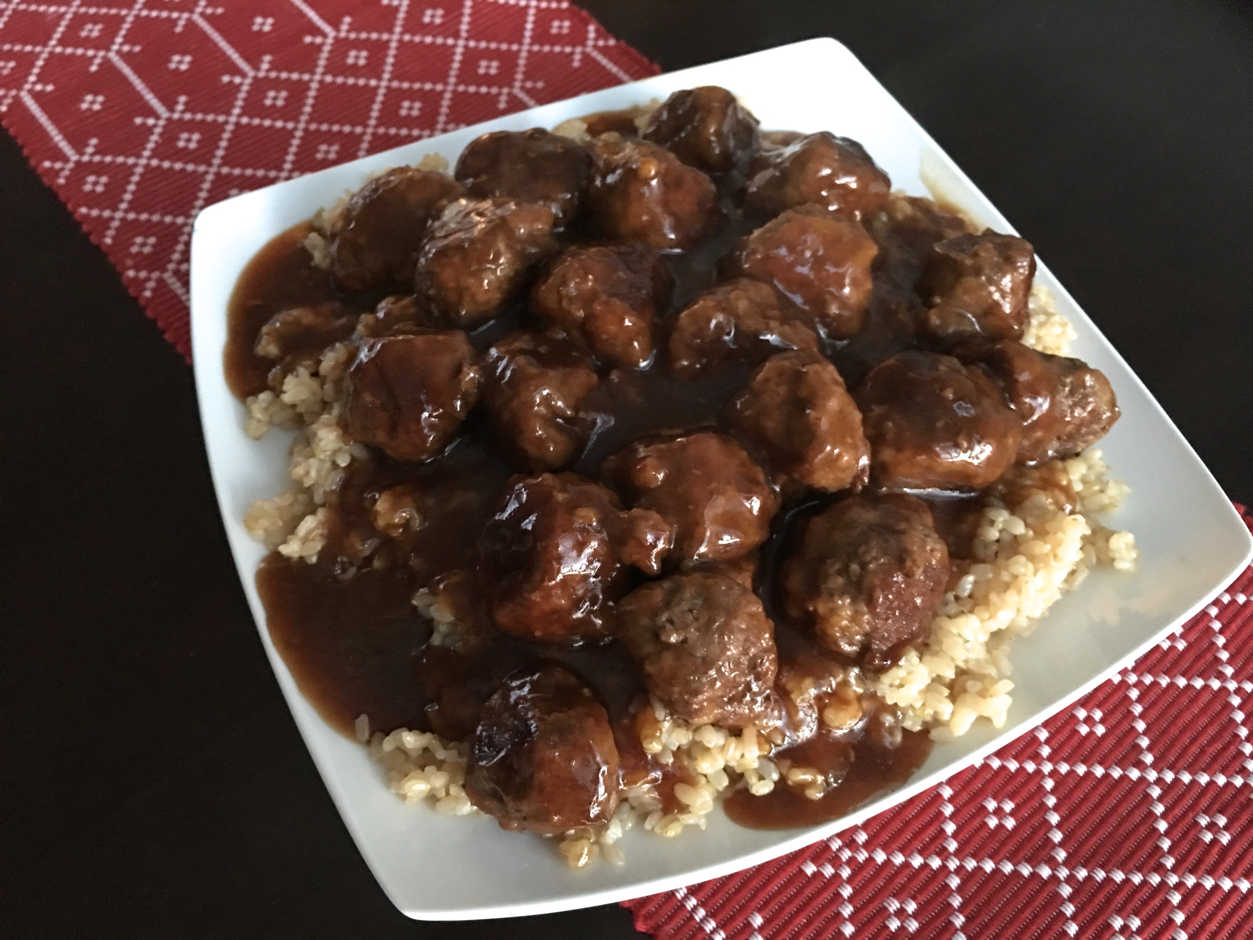 Skillet Teriyaki Meatballs : Newell Family Kitchen